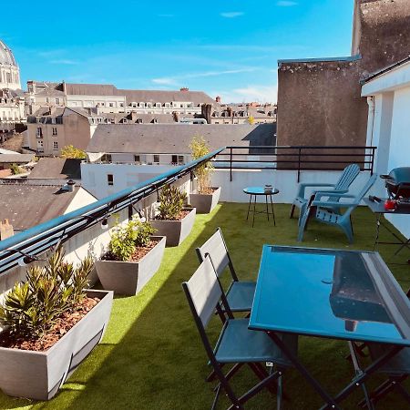 Grand Studio, Belle Terrasse Avec Vue Nantes Exteriér fotografie