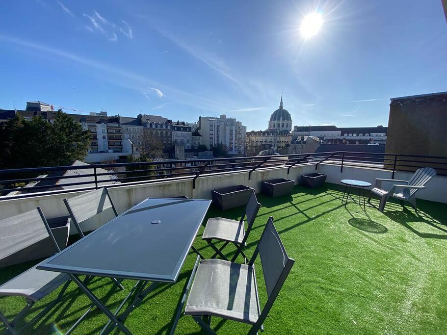 Grand Studio, Belle Terrasse Avec Vue Nantes Exteriér fotografie